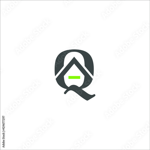 Q letter logo design 