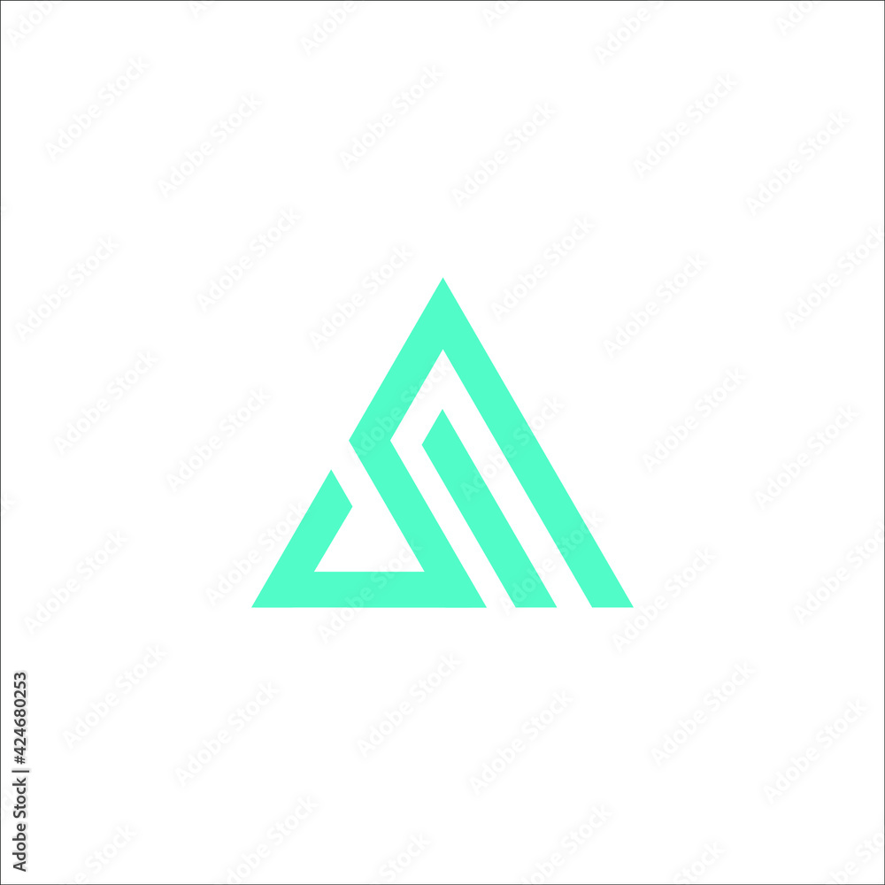 SM logo design SM logo design