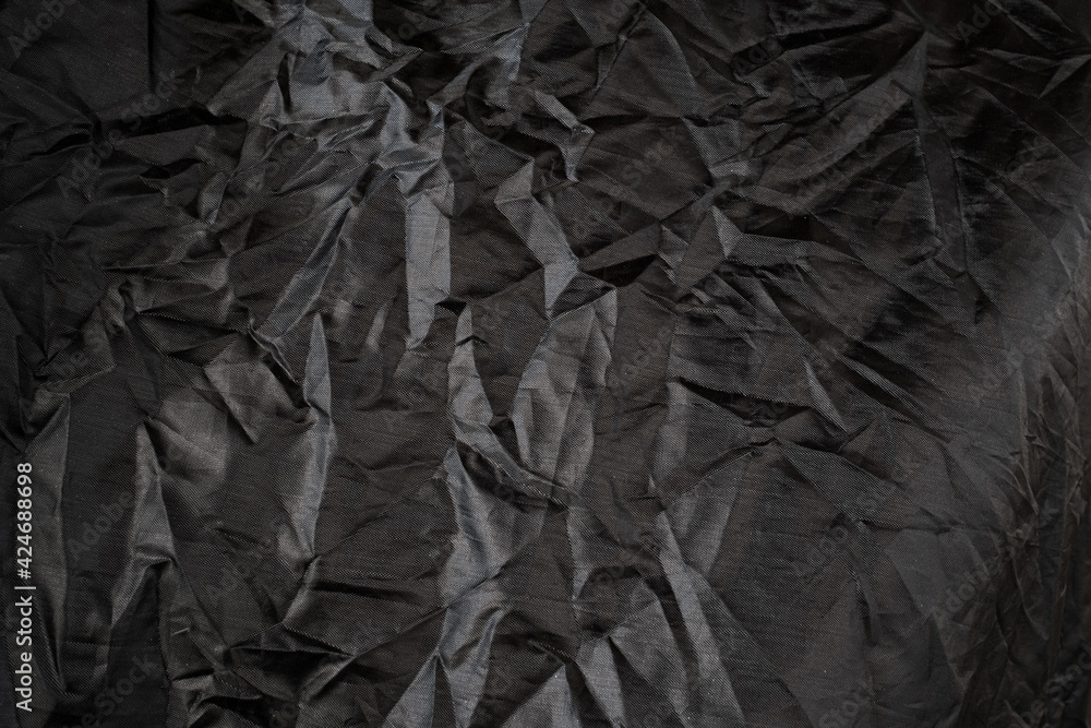 black crumpled storage cover black crumpled storage cover