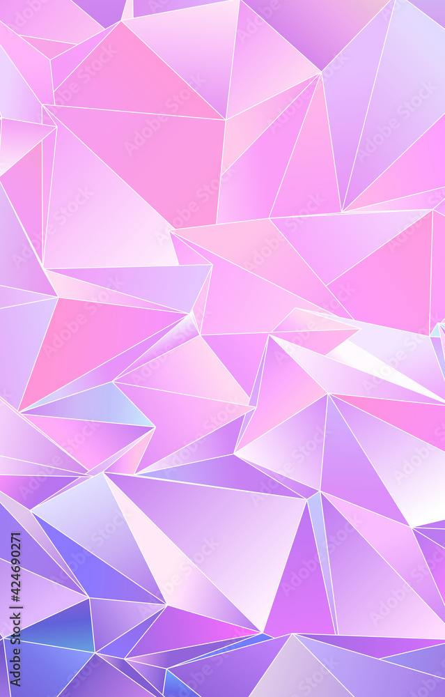 Obraz premium 3d Triangles, abstract background. Design wallpaper.