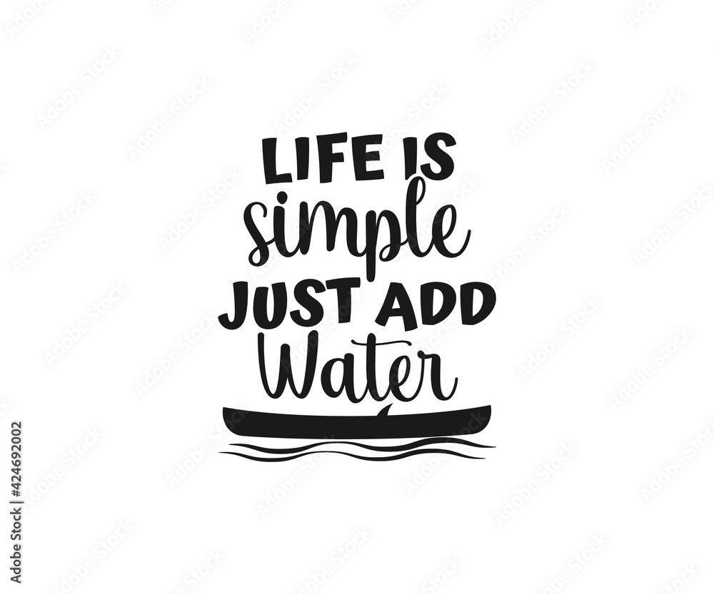 Love many trust few always paddle your own canoe SVG, Beach Quotes