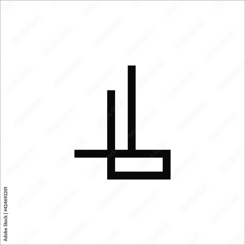 L logo design vector sign L logo design vector sign