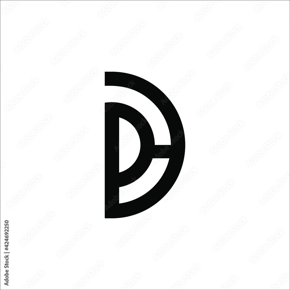 DP logo design vector sign DP logo design vector sign