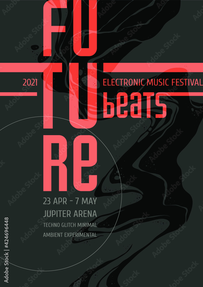Electronic Arts Ios Poster Electronic Music Festival Posters