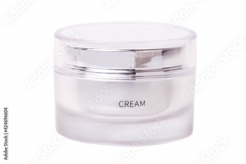 Face cream in a jar
