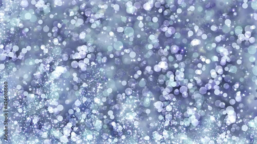Holiday background with glowing silver circles and shiny particles Holiday background with glowing silver circles and shiny particles