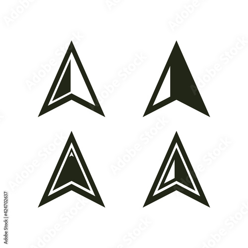 Free Download Navigation logo design template. Outdoor design illustration - GFXLoad