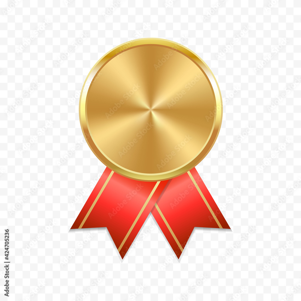 Golden award, medal, certificate vector illustration, icon Golden award, medal, certificate vector illustration, icon