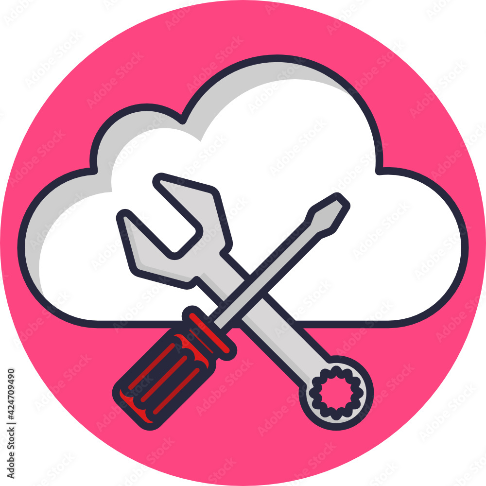 Server Icon. Database Icon. Vector Illustration Server Icon. Database Icon. Vector Illustration