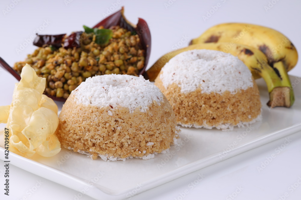 Wheat puttu _healthy kerala breakfast Wheat puttu _healthy kerala breakfast