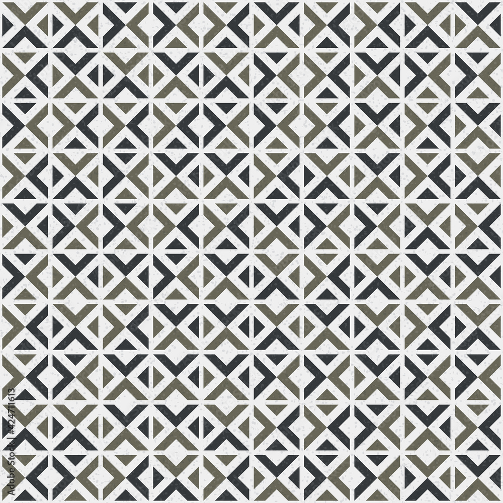 Fototapeta premium Abstract Geometric Pattern generative computational art illustration