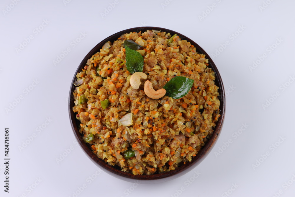 Aval upma or poha upma Aval upma or poha upma