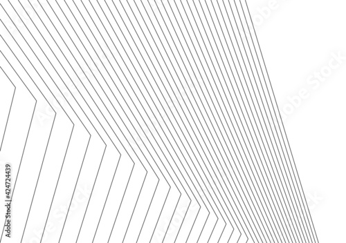abstract architectural drawing 3d illustration