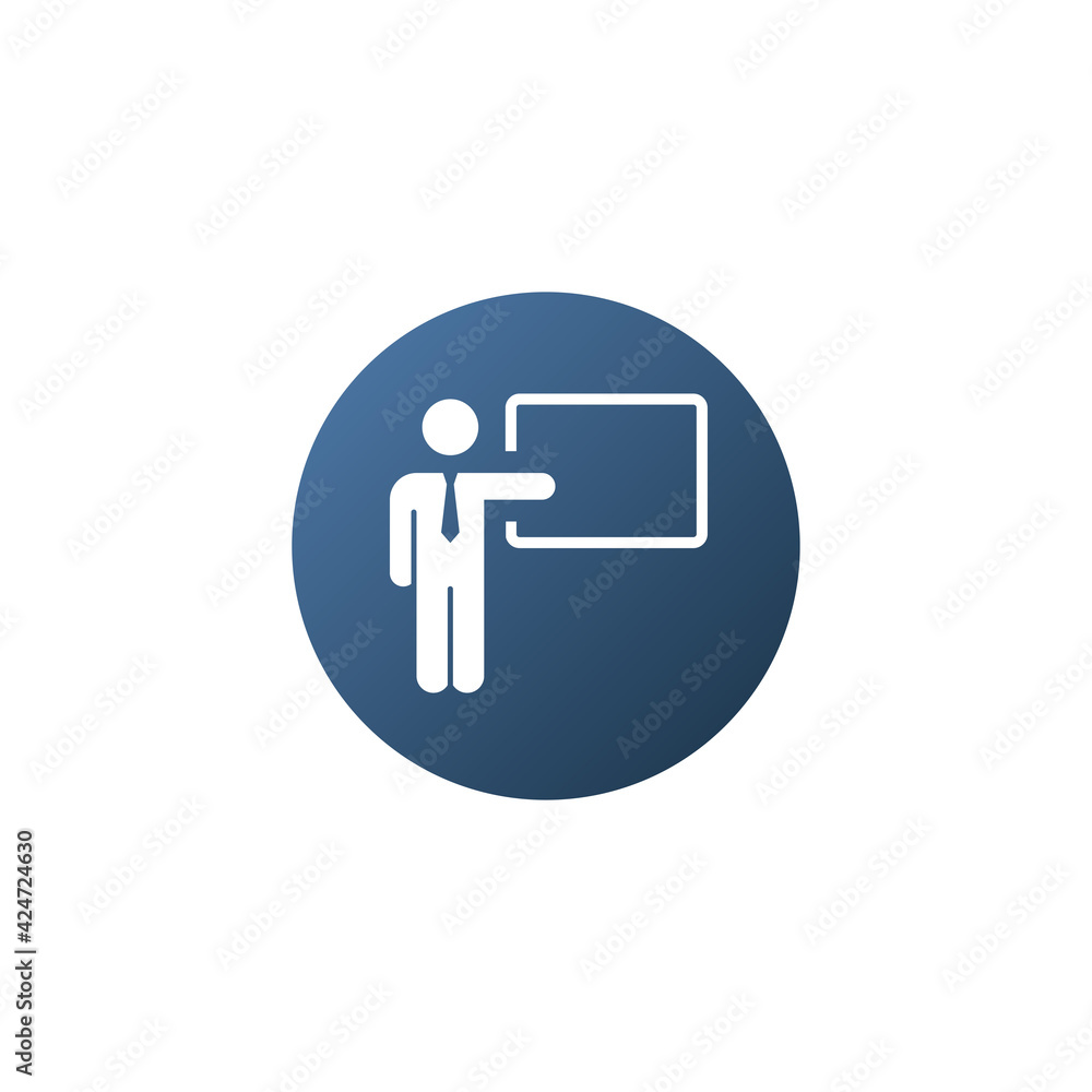 Business Presentation Icon. Contains such Presenter. Teacher, Audience and more. Training, presentation icon Business Presentation Icon. Contains such Presenter. Teacher, Audience and more. Training, presentation icon