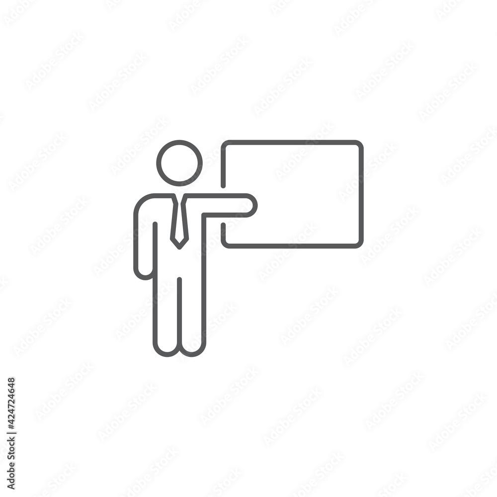 Business Presentation Icon. Contains such Presenter. Teacher, Audience and more. Training, presentation icon Business Presentation Icon. Contains such Presenter. Teacher, Audience and more. Training, presentation icon