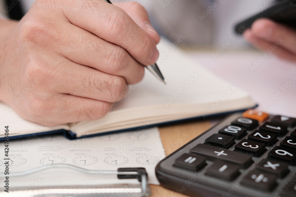 professional business person analyzing data professional business person analyzing data