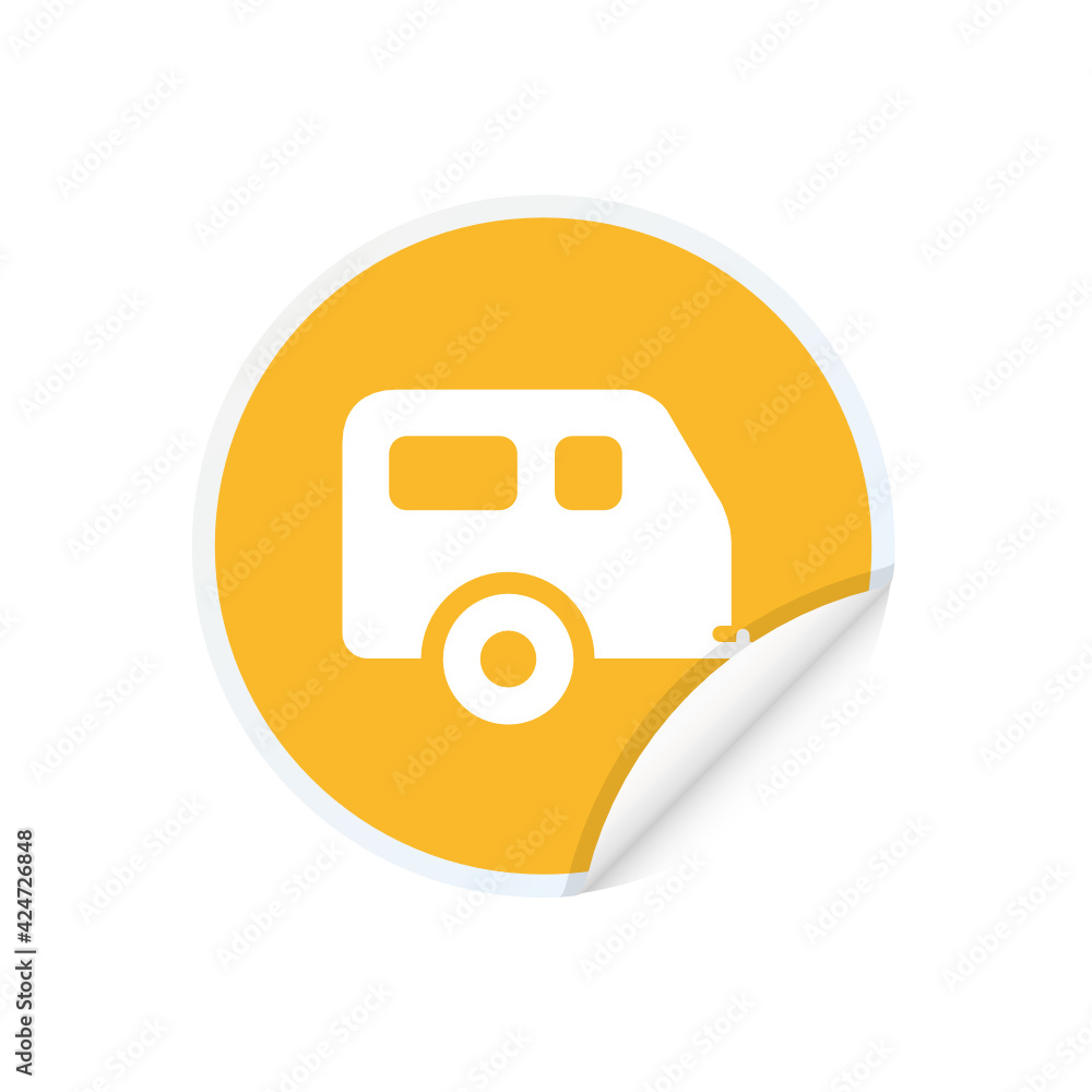 Camper - Sticker Camper - Sticker