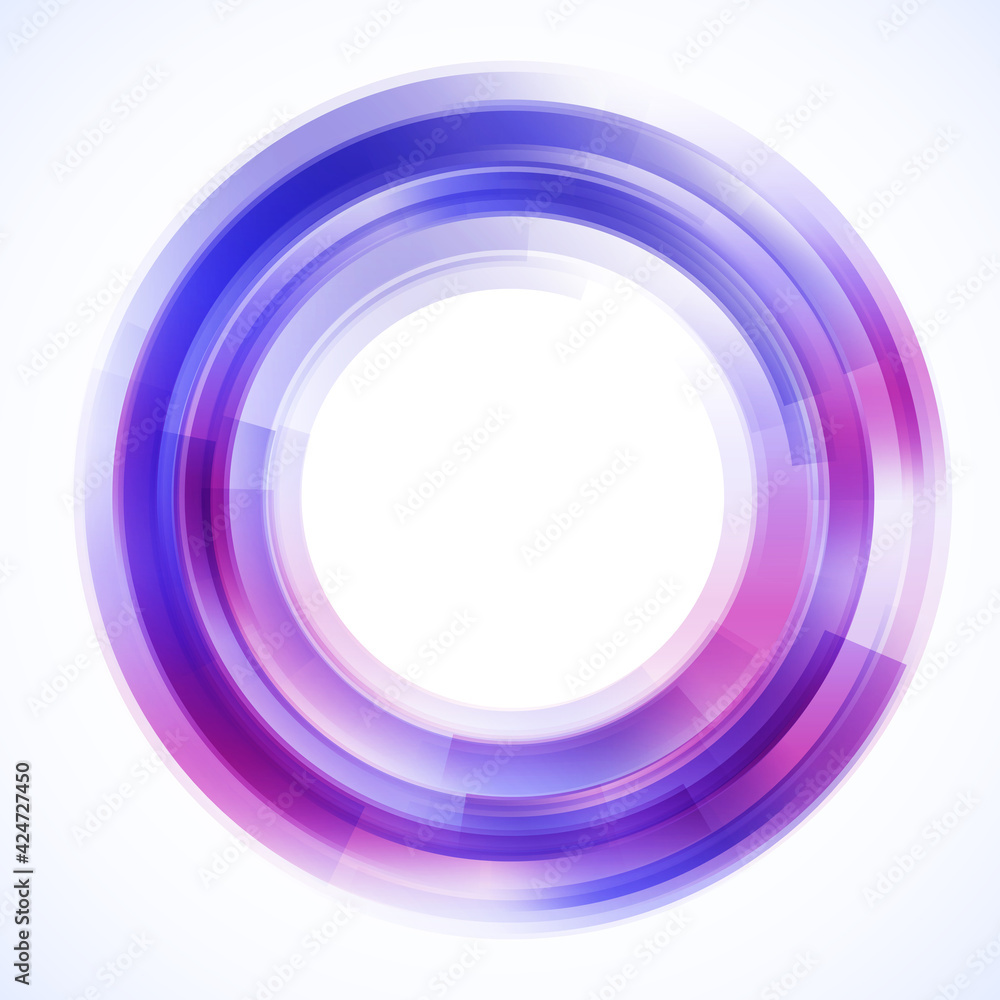 Geometric frame from circles, vector abstract background, wallpaper Geometric frame from circles, vector abstract background, wallpaper