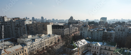 Panorama view of Kiev, the capital of Ukraine © guruXOX