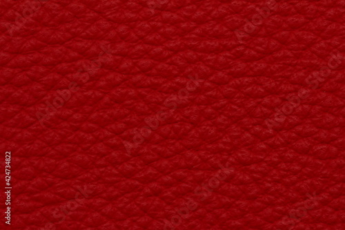 red leather background