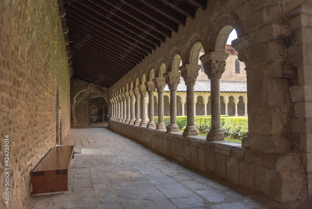 custom made wallpaper toronto digitalGardens of Cathedral of Santa Maria d'Urgell. Catalonia