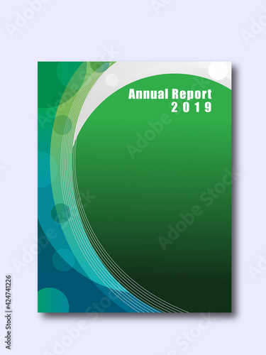 Annual report, relate, place in a favorable light, report, news