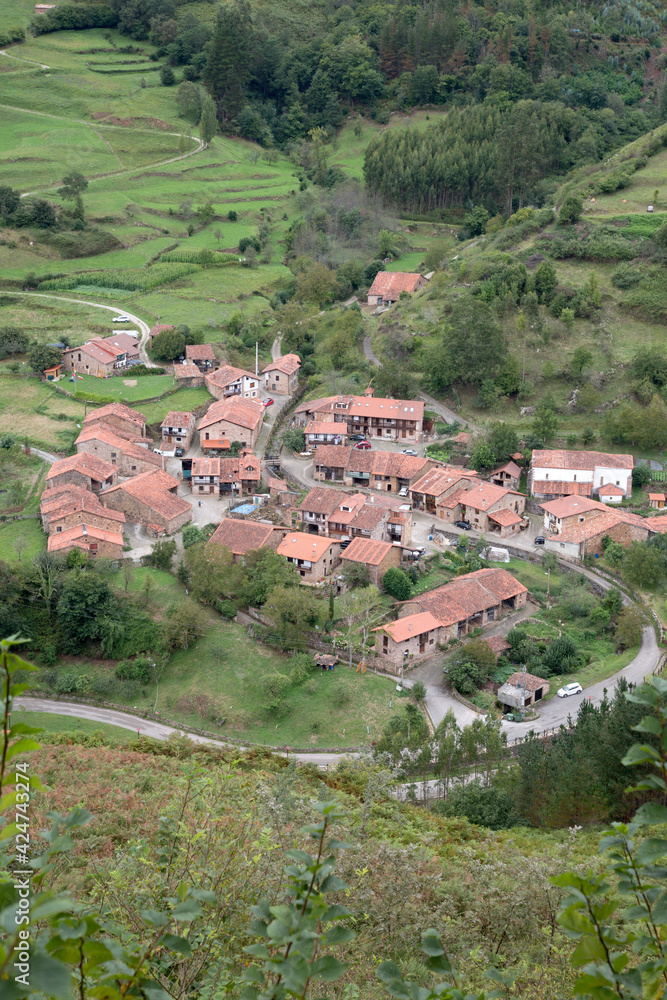 San Pedro Village near Carmona, Cantabria