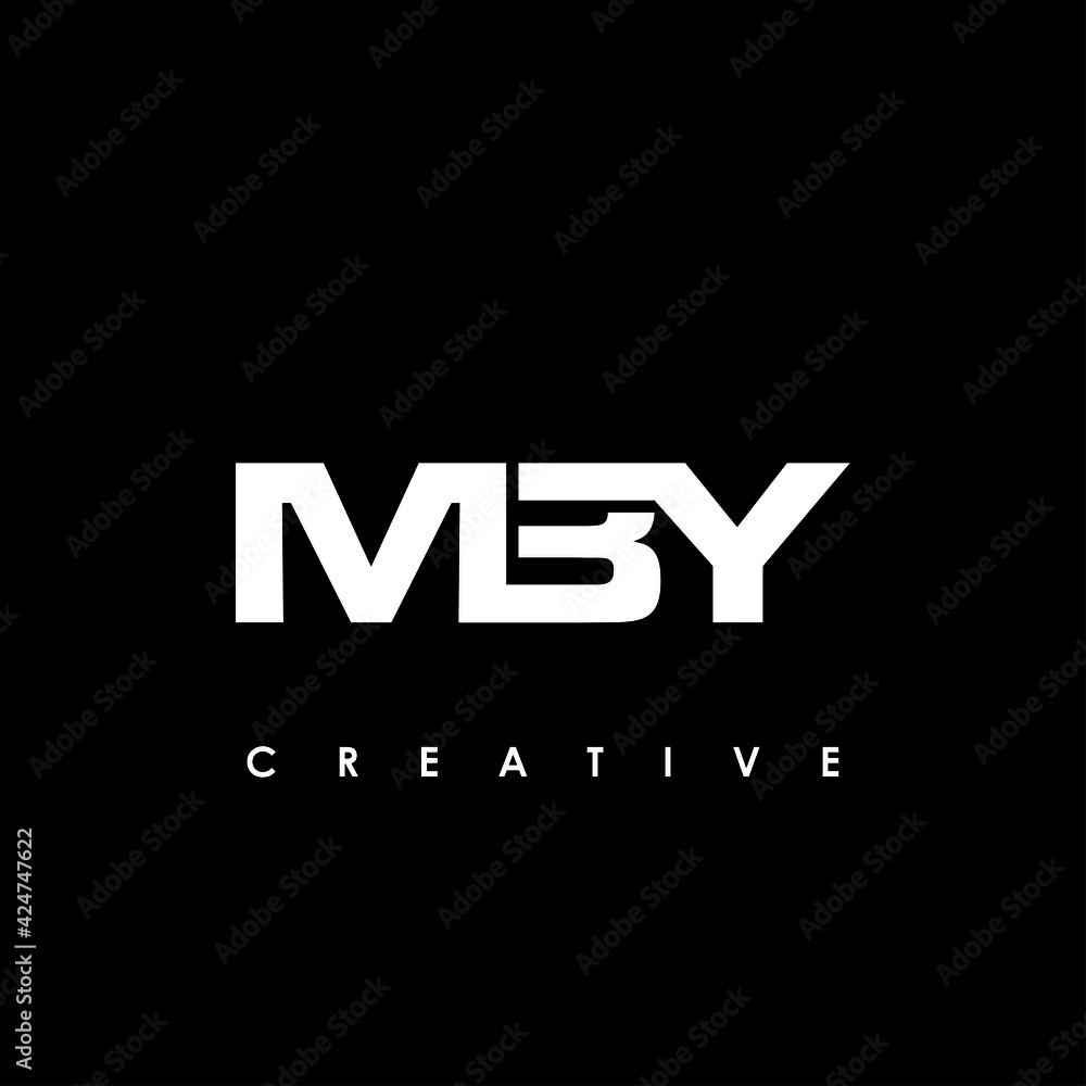 MBY Letter Initial Logo Design Template Vector Illustration MBY Letter Initial Logo Design Template Vector Illustration