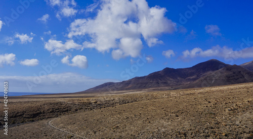 Wanderweg bei Morro Jable auf Fuerteventura
