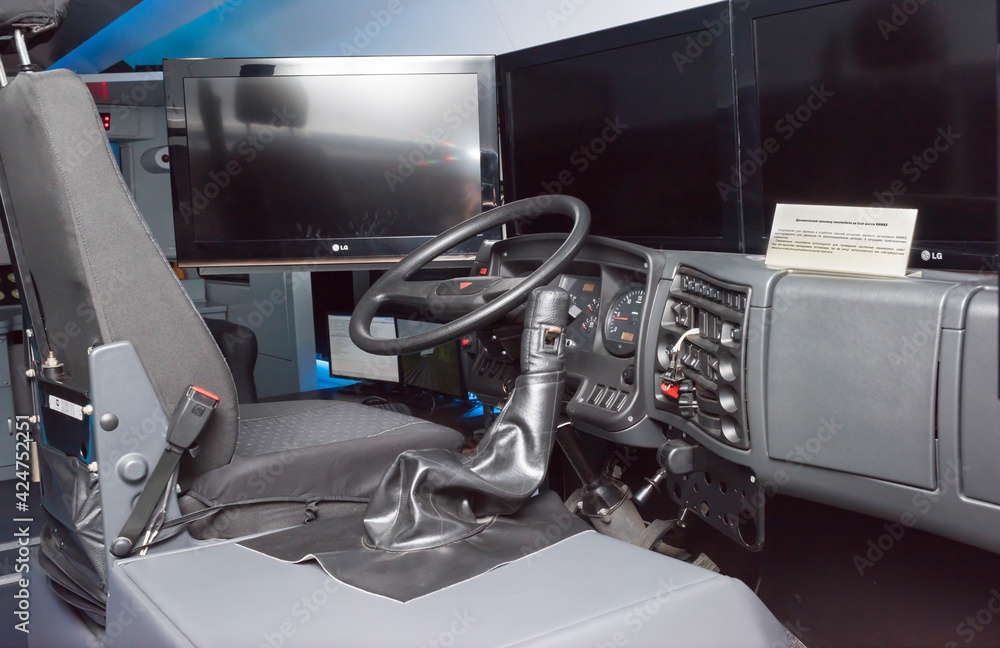 Dynamic simulator locomobile KAMAZ