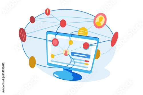Modern marketing network