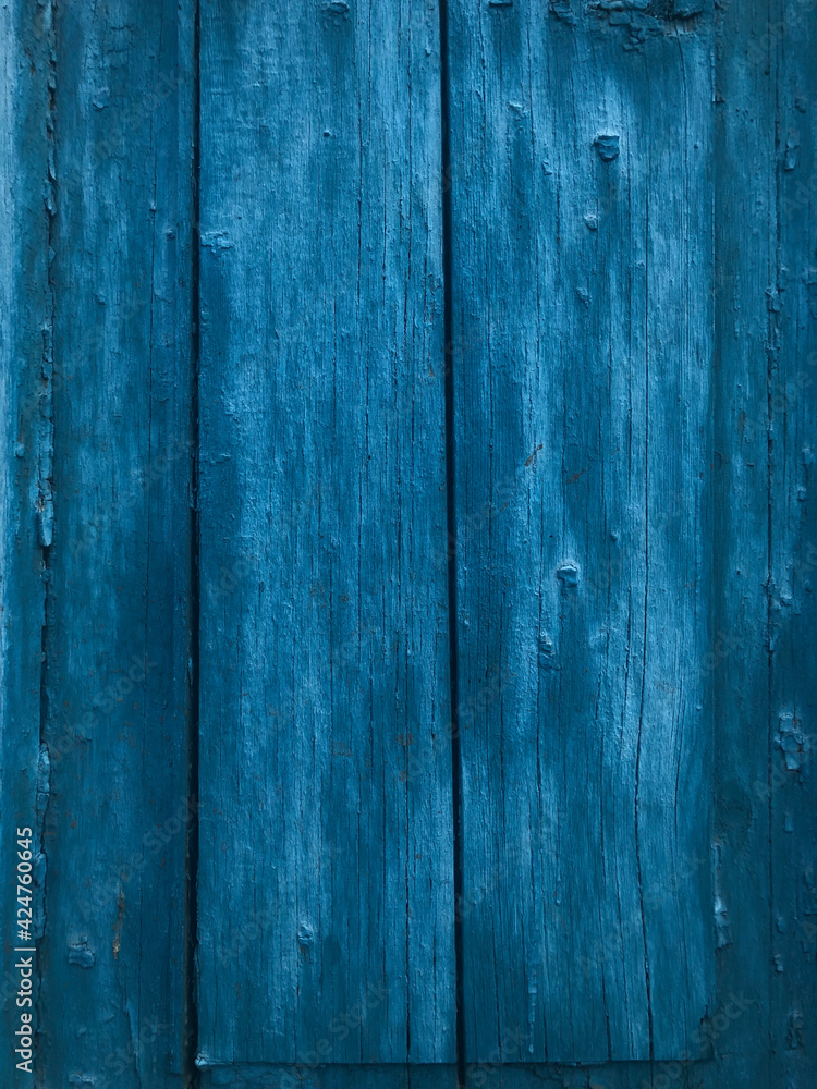 Fototapeta premium Blue wood texture