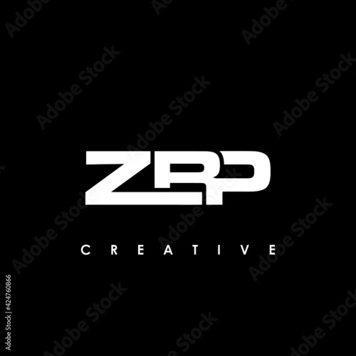 ZBP Letter Initial Logo Design Template Vector Illustration