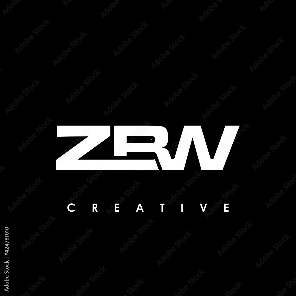 ZBW Letter Initial Logo Design Template Vector Illustration ZBW Letter Initial Logo Design Template Vector Illustration