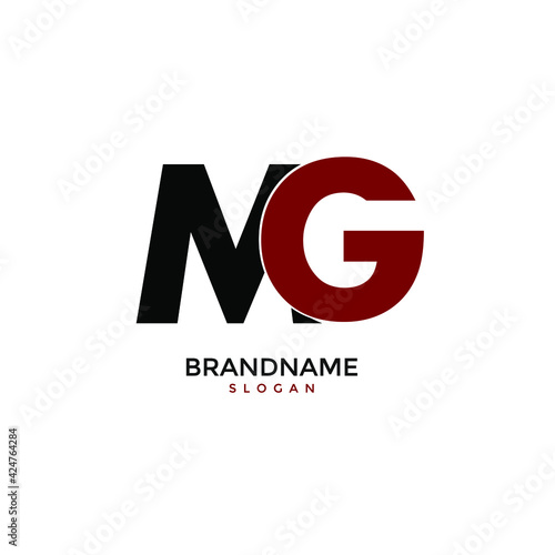 Free Download MG letters. vector logo monogram alphabet minimalist design - GFXLoad
