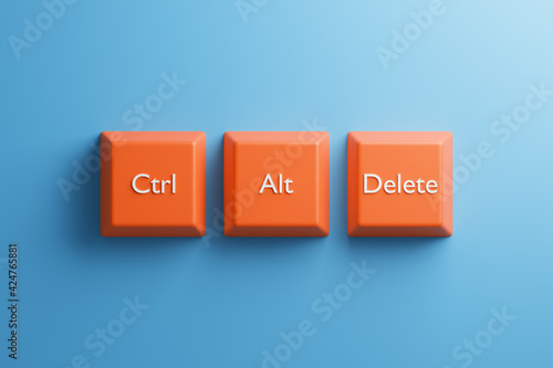 Control alt delete - computer keys