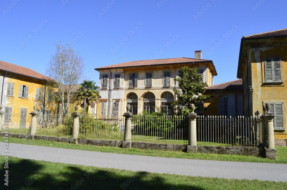 An old villa in Lombardy, Italy