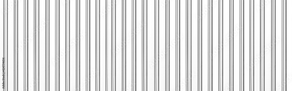 Panorama of White Corrugated metal background and texture surface or galvanize steel Panorama of White Corrugated metal background and texture surface or galvanize steel