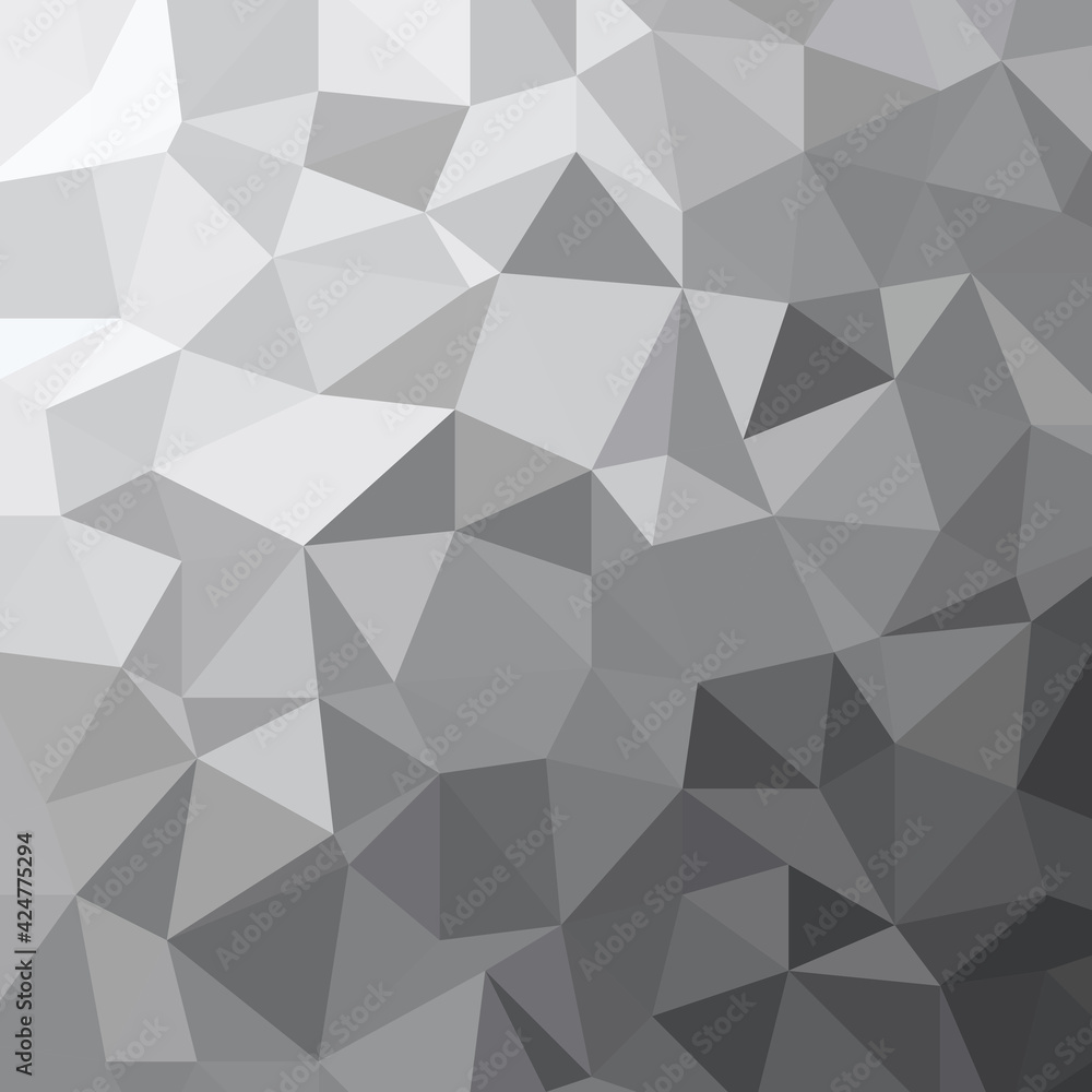 Abstract grey tone triangle low polygon geometric background texture vector illustration. Abstract grey tone triangle low polygon geometric background texture vector illustration.