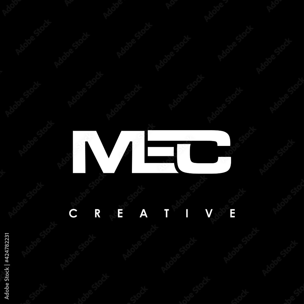 MEC Letter Initial Logo Design Template Vector Illustration MEC Letter Initial Logo Design Template Vector Illustration