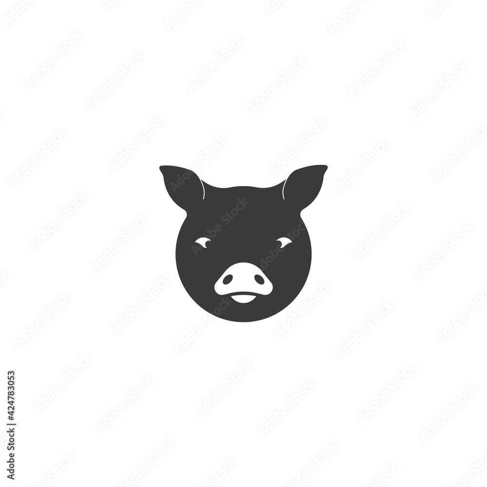Pig heat icon Pig heat icon