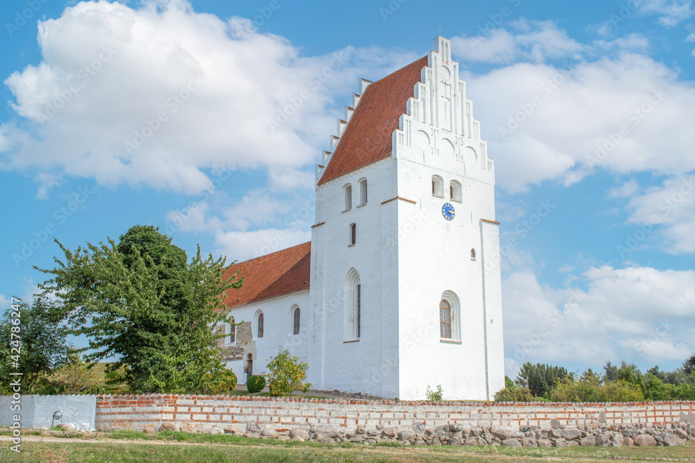 Elmelunde kirke (Church) Møn Region Sjælland (Region Zealand) Denmark