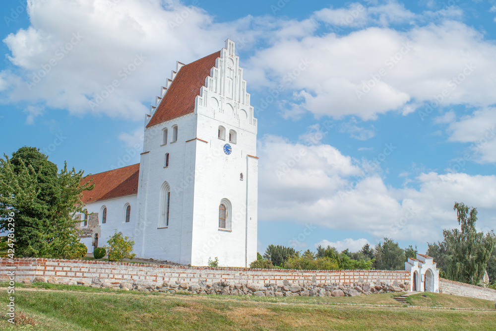 Elmelunde kirke (Church) Møn Region Sjælland (Region Zealand) Denmark
