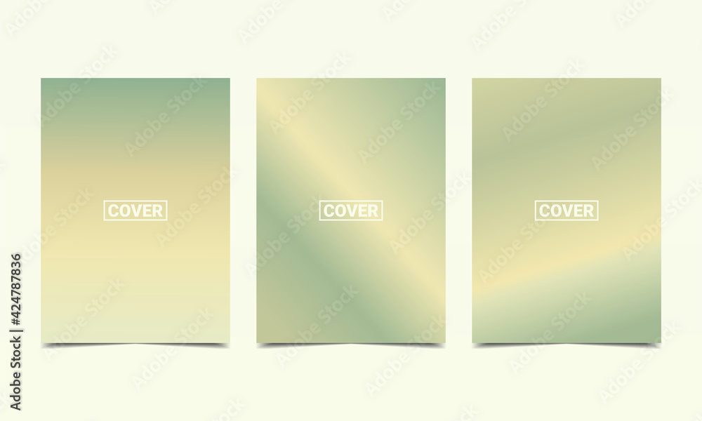 Set of abstract background with beautiful gradation color. Colorful background. For your web poster flyer banner backdrop background template designs. Illustration vector