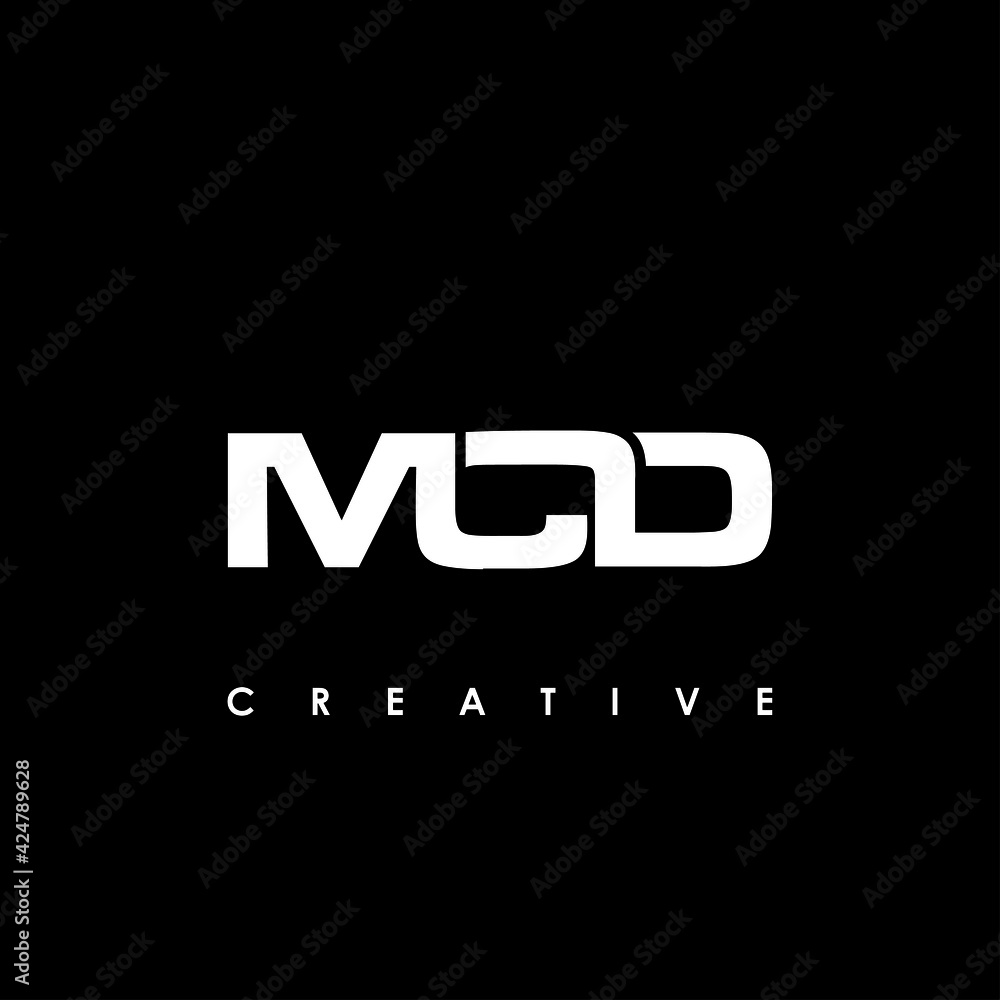 MCD Letter Initial Logo Design Template Vector Illustration MCD Letter Initial Logo Design Template Vector Illustration