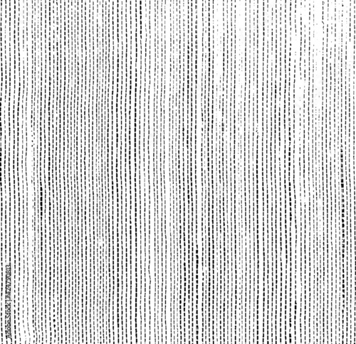 Vector fabric texture. Distressed texture of weaving fabric. Grunge background. Abstract halftone vector illustration. Overlay to create interesting effect and depth. Black isolated on white. EPS10.