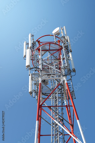 transmitter for modern 5G network of mobile operators newly built, the transition to new technologies