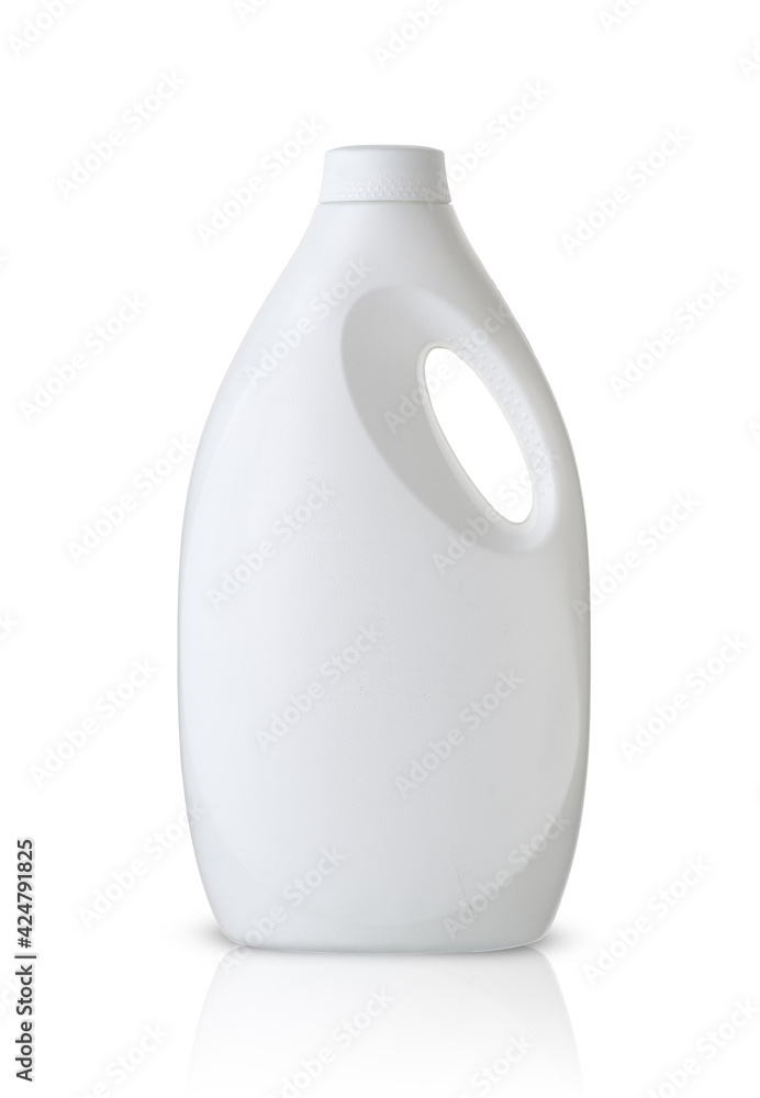 plastic container after the softener plastic container after the softener