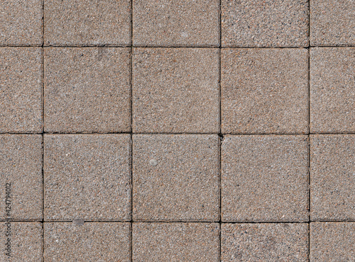 Wallpaper Mural Square grey paving tile seamless texture Torontodigital.ca