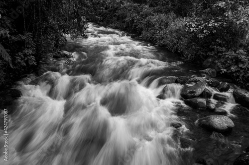 river otun, in pereira, Colombia